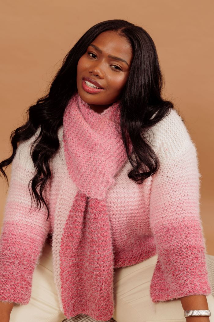 Conjunto Blusa y Bufanda